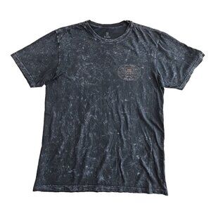 Roark Open Roads Open Minds Premium Tee Men's M Medium Black‎ Dyed EUC